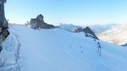 Archived webcam image showing Hintertux Glacier - Top station Gefrorene Wand on 20 Jun 2026 at 07:35