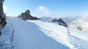 Archived webcam image showing Hintertux Glacier - Top station Gefrorene Wand on 20 Jun 2026 at 08:35