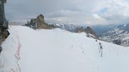 Archived webcam image showing Hintertux Glacier - Top station Gefrorene Wand on 20 Jun 2026 at 18:35