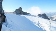 Archived webcam image showing Hintertux Glacier - Top station Gefrorene Wand on 12 Jul 2026 at 08:13