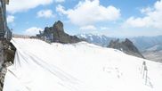 Archived webcam image showing Hintertux Glacier - Top station Gefrorene Wand on 12 Jul 2026 at 12:13