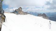 Archived webcam image showing Hintertux Glacier - Top station Gefrorene Wand on 12 Jul 2026 at 14:13