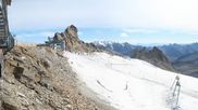 Archived webcam image showing Hintertux Glacier - Top station Gefrorene Wand on 20 Sep 2026 at 14:59