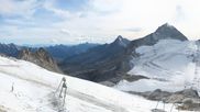Archived webcam image showing Hintertux Glacier - Top station Gefrorene Wand on 20 Sep 2026 at 16:59