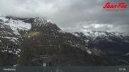 Archived webcam image showing Saas-Almagell: Top station Heidbodme on 29 Apr 2026 at 08:18