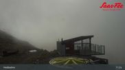 Archived webcam image showing Saas-Almagell: Top station Heidbodme on 17 Sep 2026 at 11:31