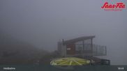 Archived webcam image showing Saas-Almagell: Top station Heidbodme on 11 Oct 2026 at 01:54