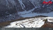 Archiviertes Webcam Bild: Saas-Fee: Bergstation Hannig am 09.03.2026 um 08:02 Uhr