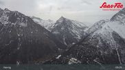 Archiviertes Webcam Bild: Saas-Fee: Bergstation Hannig am 12.04.2026 um 09:21 Uhr