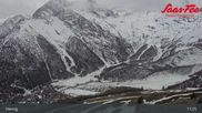 Archiviertes Webcam Bild: Saas-Fee: Bergstation Hannig am 12.04.2026 um 11:21 Uhr