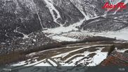 Archiviertes Webcam Bild: Saas-Fee: Bergstation Hannig am 12.04.2026 um 13:21 Uhr