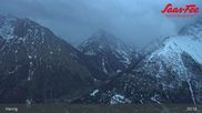 Archiviertes Webcam Bild: Saas-Fee: Bergstation Hannig am 13.04.2026 um 05:31 Uhr
