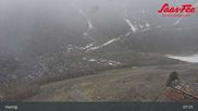 Archived webcam image showing Saas-Fee: Top station Hannig on 6 May 2026 at 07:40