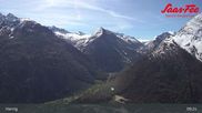 Archived webcam image showing Saas-Fee: Top station Hannig on 21 May 2026 at 09:53