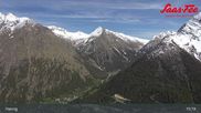 Archived webcam image showing Saas-Fee: Top station Hannig on 21 May 2026 at 15:53