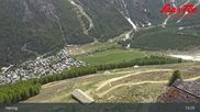 Archiviertes Webcam Bild: Saas-Fee: Bergstation Hannig am 28.05.2026 um 13:43 Uhr