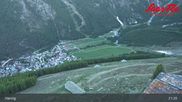 Archived webcam image showing Saas-Fee: Top station Hannig on 4 Jun 2026 at 05:38