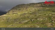 Archived webcam image showing Saas-Fee: Top station Hannig on 20 Jul 2026 at 07:22