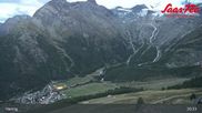 Archiviertes Webcam Bild: Saas-Fee: Bergstation Hannig am 26.08.2026 um 05:10 Uhr
