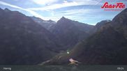 Archiviertes Webcam Bild: Saas-Fee: Bergstation Hannig am 26.08.2026 um 09:10 Uhr