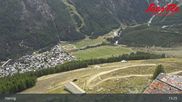 Archiviertes Webcam Bild: Saas-Fee: Bergstation Hannig am 26.08.2026 um 13:10 Uhr