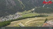 Archiviertes Webcam Bild: Saas-Fee: Bergstation Hannig am 26.08.2026 um 15:10 Uhr