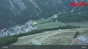 Archived webcam image showing Saas-Fee: Top station Hannig on 18 Sep 2026 at 01:48