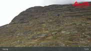 Archived webcam image showing Saas-Fee: Top station Hannig on 18 Sep 2026 at 13:48