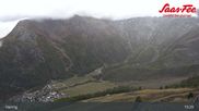 Archiviertes Webcam Bild: Saas-Fee: Bergstation Hannig am 10.10.2026 um 15:29 Uhr