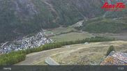 Archiviertes Webcam Bild: Saas-Fee: Bergstation Hannig am 10.10.2026 um 17:29 Uhr