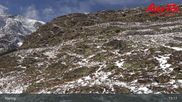 Archived webcam image showing Saas-Fee: Top station Hannig on 22 Oct 2026 at 13:47