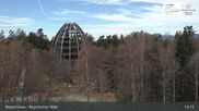 Archived webcam image showing Neuschönau - National Park Center Hans-Eisemann-Haus on 5 Apr 2026 at 13:21