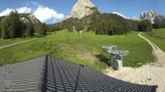 Archived webcam image showing 3 Zinnen Dolomites - Skilifts Prags on 30 Jul 2026 at 18:55