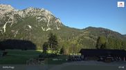 Archived webcam image showing Ski lifts Prags (3 Zinnen Dolomites) on 30 Jul 2026 at 08:55