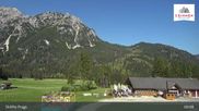Archived webcam image showing Ski lifts Prags (3 Zinnen Dolomites) on 30 Jul 2026 at 09:55