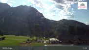 Archived webcam image showing Ski lifts Prags (3 Zinnen Dolomites) on 30 Jul 2026 at 17:55