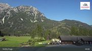 Archiviertes Webcam Bild: 3 Zinnen Dolomiten: Skilifte Prags am 14.08.2026 um 09:46 Uhr