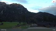 Archived webcam image showing Ski lifts Prags (3 Zinnen Dolomites) on 14 Sep 2026 at 07:53