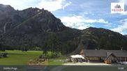 Archived webcam image showing Ski lifts Prags (3 Zinnen Dolomites) on 14 Sep 2026 at 15:53