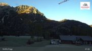 Archived webcam image showing Ski lifts Prags (3 Zinnen Dolomites) on 30 Oct 2026 at 07:02