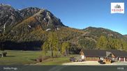 Archived webcam image showing Ski lifts Prags (3 Zinnen Dolomites) on 30 Oct 2026 at 09:02