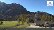 Archived webcam image showing Ski lifts Prags (3 Zinnen Dolomites) on 30 Oct 2026 at 13:02