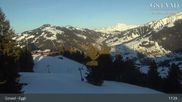 Archived webcam image showing Gstaad - Mountain Restaurant Eggli on 26 Feb 2026 at 17:15