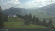 Archived webcam image showing Gstaad - Mountain Restaurant Eggli on 1 Aug 2026 at 11:54