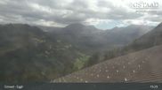 Archived webcam image showing Gstaad - Mountain Restaurant Eggli on 18 Sep 2026 at 15:42