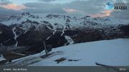 Archived webcam image showing Arabba - Top station Monte Burz chairlift on 30 Apr 2026 at 01:53