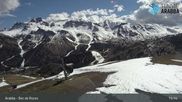 Archived webcam image showing Arabba - Top station Monte Burz chairlift on 30 Apr 2026 at 15:53