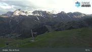 Archived webcam image showing Arabba - Top station Monte Burz chairlift on 27 May 2026 at 19:33