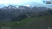 Archived webcam image showing Arabba - Top station Monte Burz chairlift on 27 May 2026 at 21:33