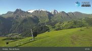 Archived webcam image showing Arabba - Top station Monte Burz chairlift on 19 Jun 2026 at 08:06